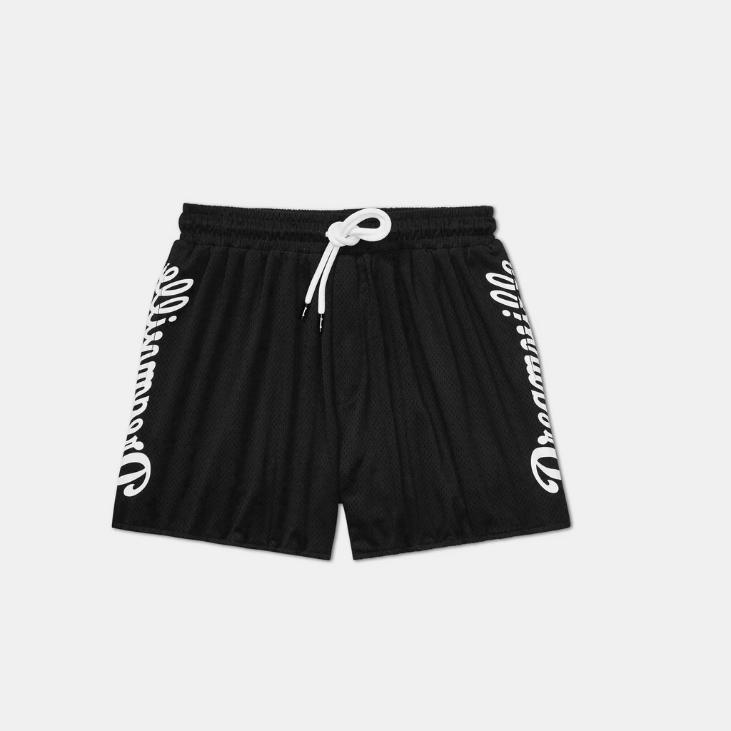 Dreamville Script Mesh Shorts Black/White