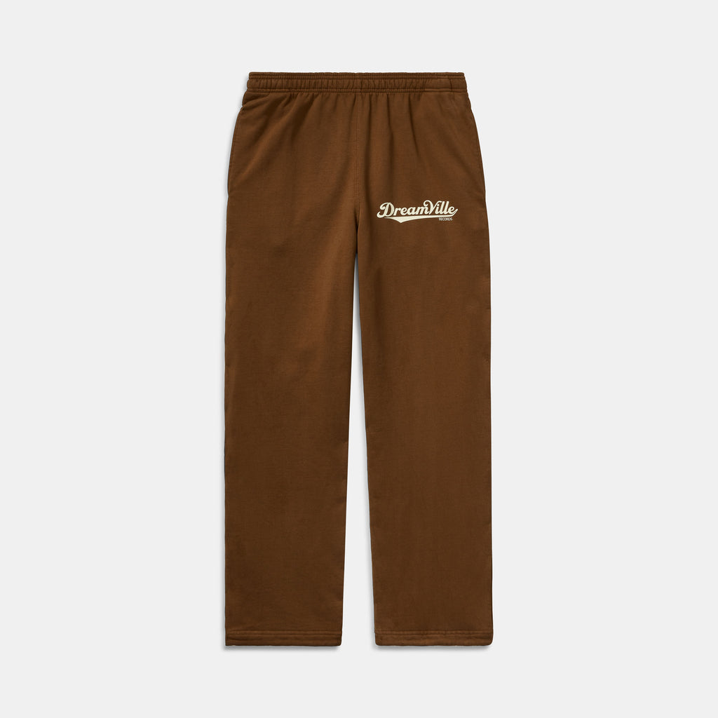 DREAMVILLE OG LOGO BROWN SWEATPANTS