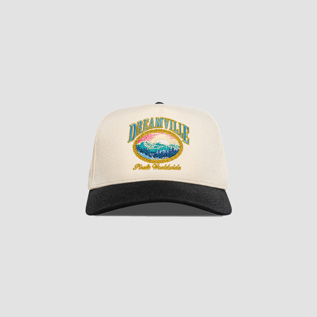 Dreamville by Pirate, Dreamville World Hat (Cream/Black)