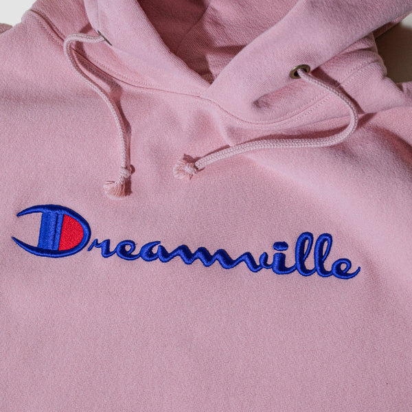 Champion Dreamville Hoodie Pink