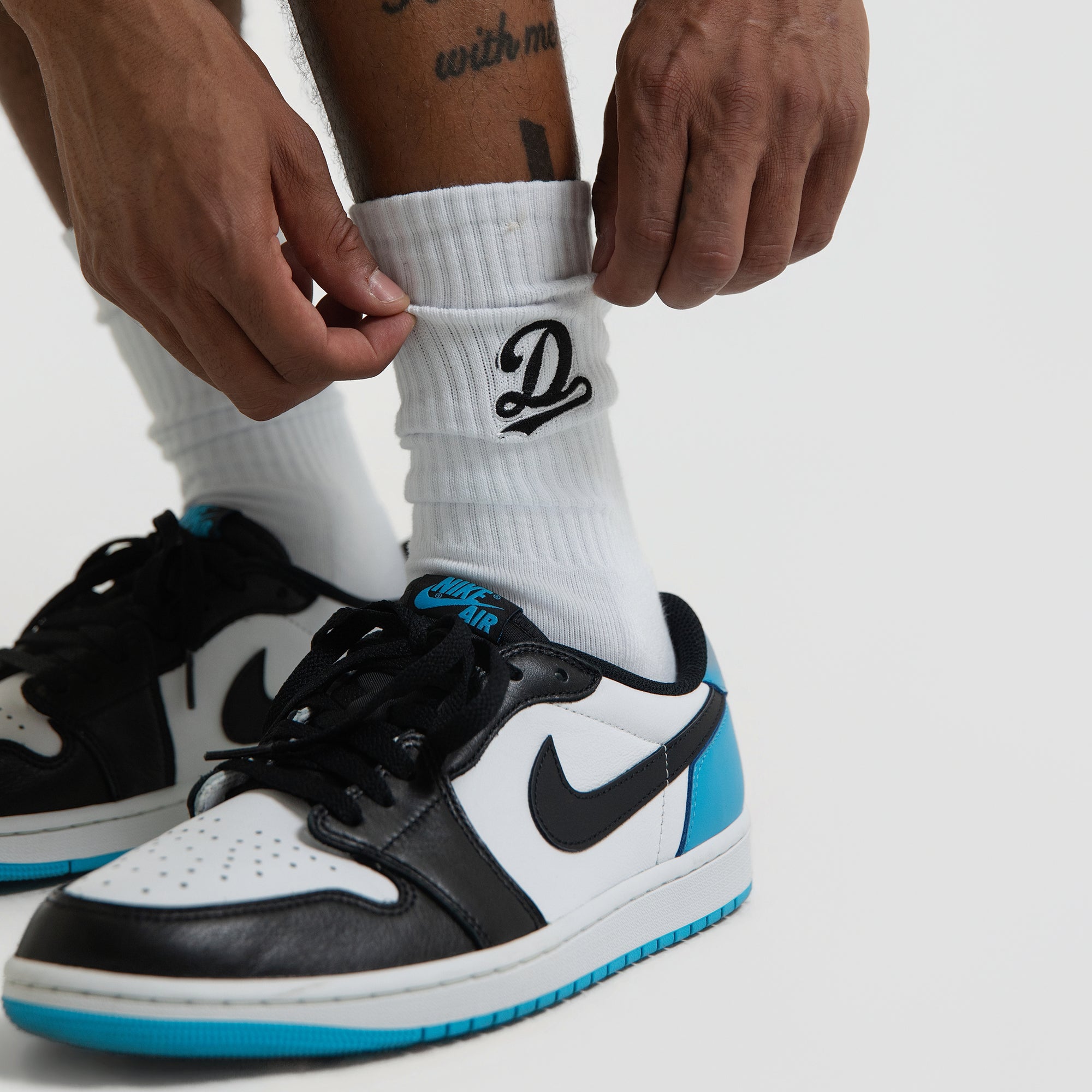 DREAMVILLE CREW SOCK WHITE