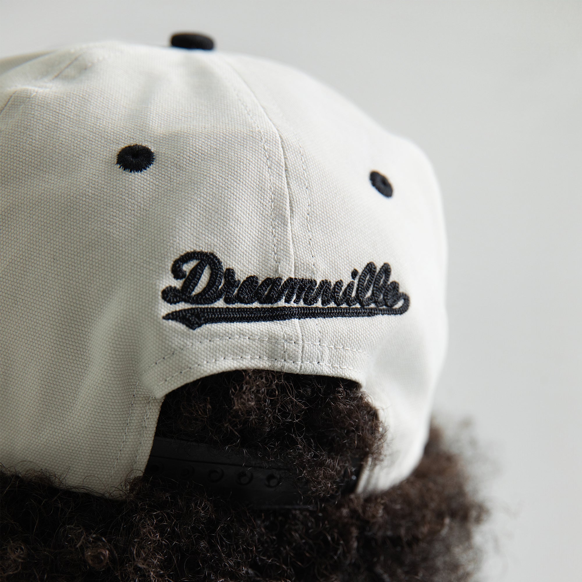 SIGNATURE D SNAPBACK HAT BLACK