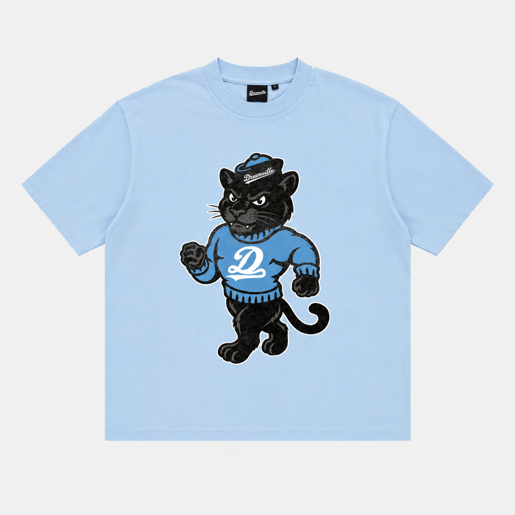 TARHEEL TEE WASHED BLUE