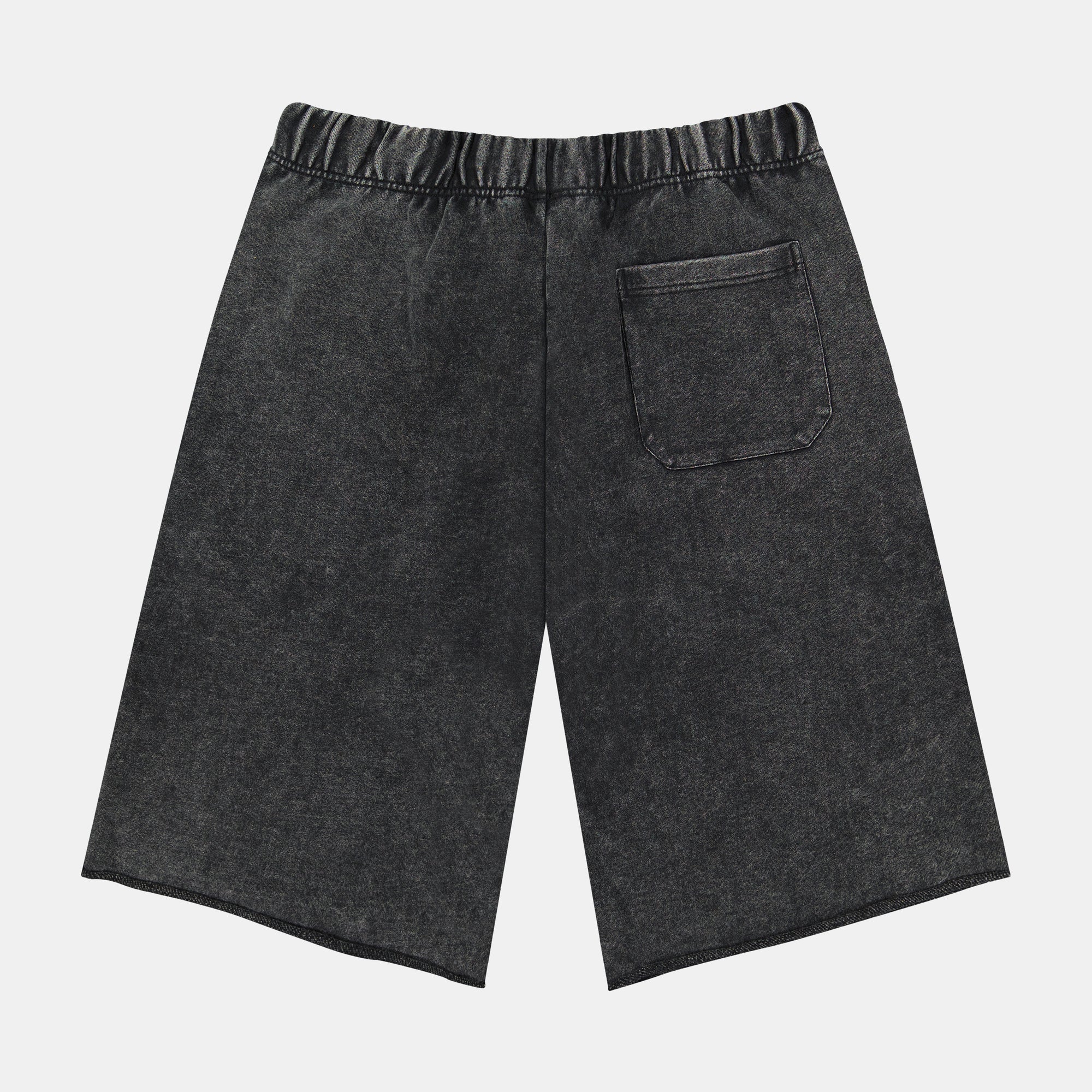 STUDIO TEAM TERRY JORT WASHED BLACK