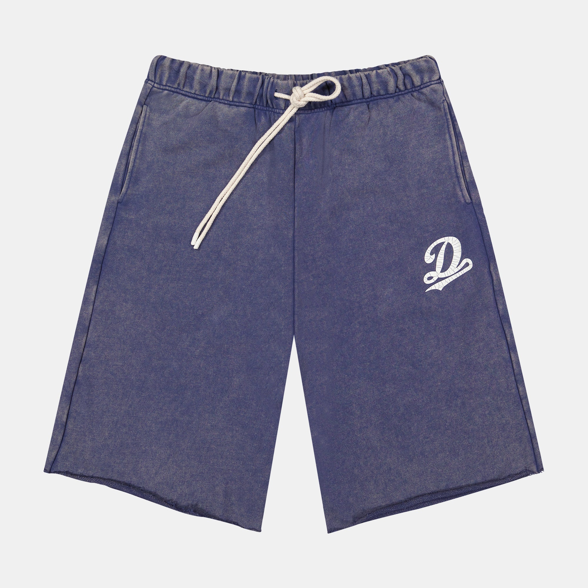 STUDIO TEAM TERRY JORT WASHED BLUE