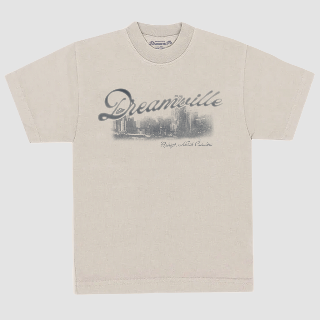2024 Dreamville Fest Tee / Cream Raleigh Skyline Tee
