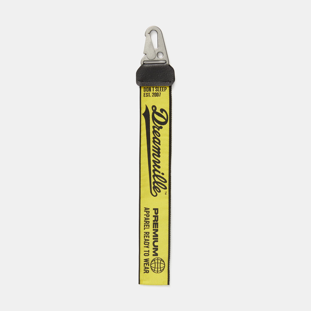 Yellow Premium Lanyard Keychain