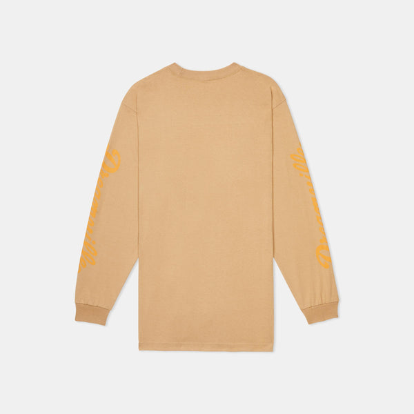 Classic Logo Long Sleeve Tee Khaki