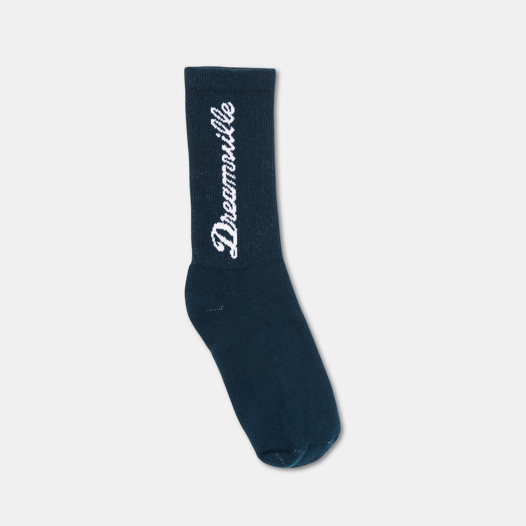 Navy Dawn Crew Sock