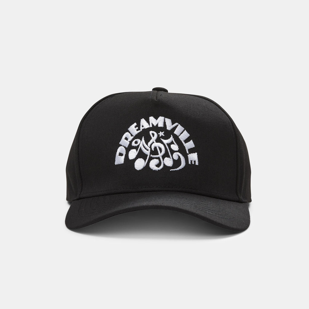 Music Note Logo Black Hat