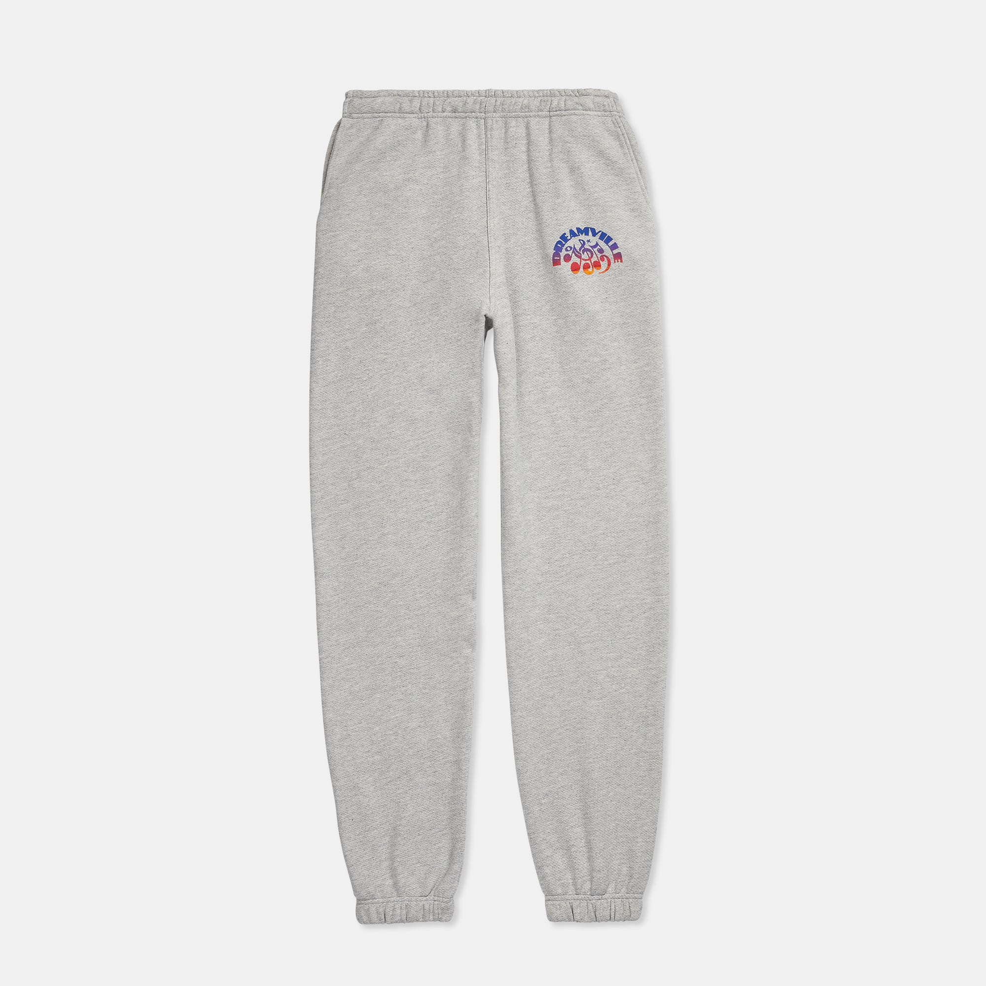 Heather Music Note Sweatpant - Sunset Logo