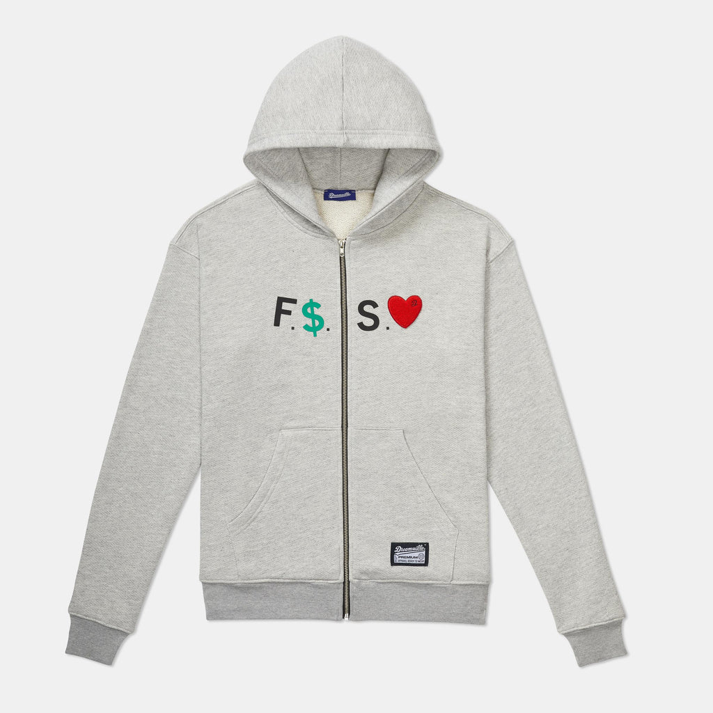 FM$L ZIP FRONT HOODIE